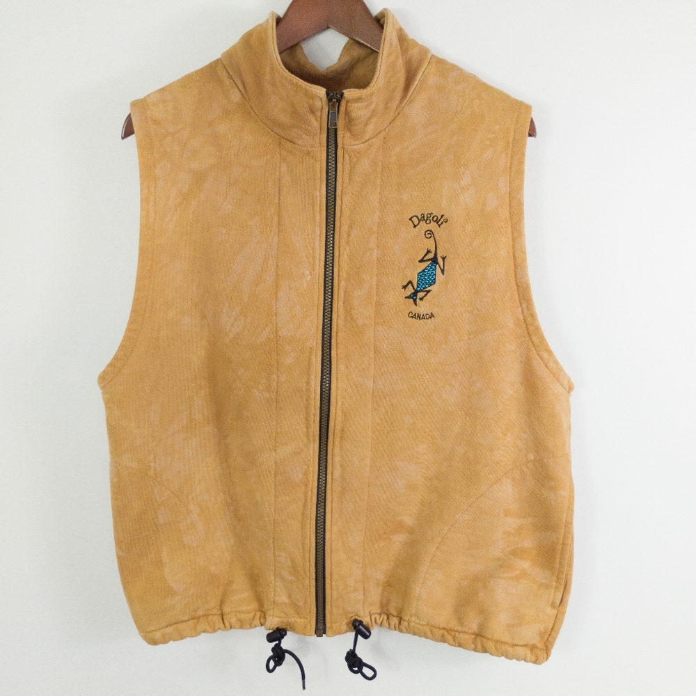 Dagoli Canada Tie Dye Vest Size Medium